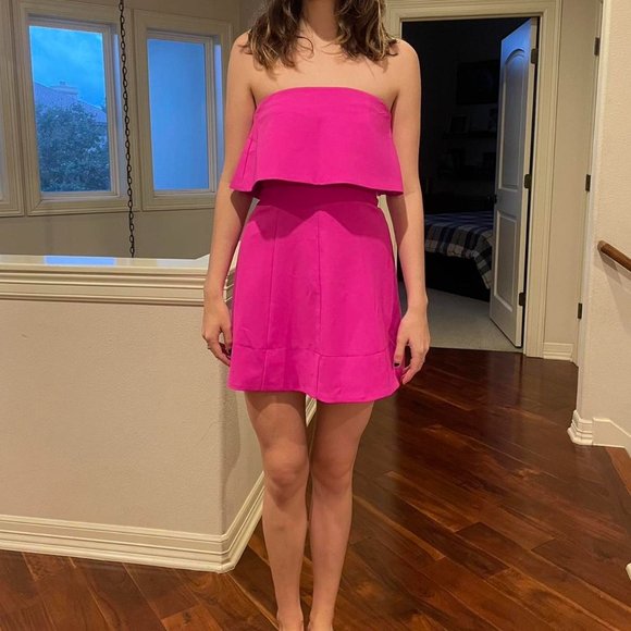 Robe Sugar Lips Karlie Mini - Rose Fluo (Hot Pink) - Taille S - Nordstrom